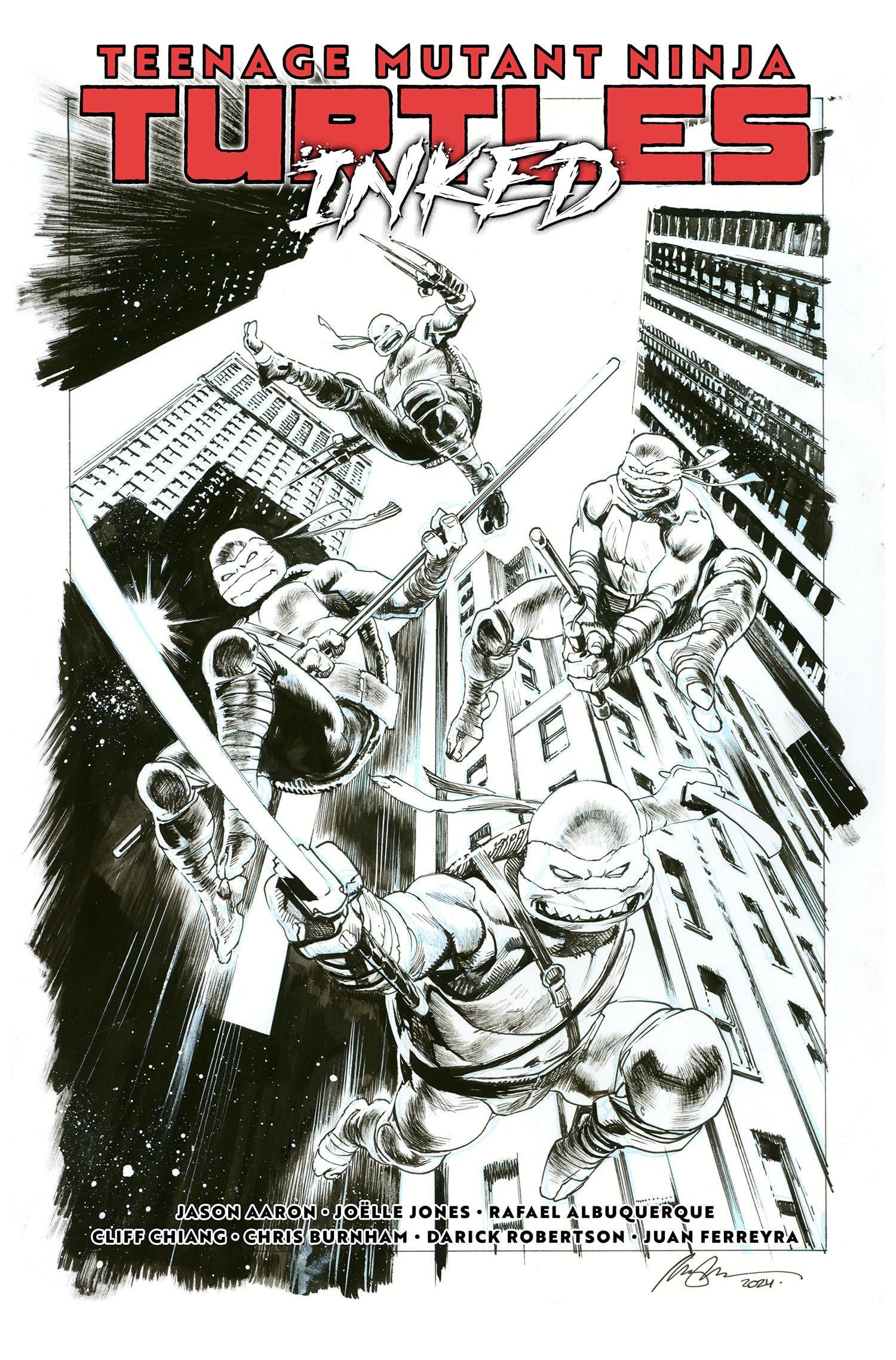 Teenage Mutant Ninja Turtles - Inked #[nn] cover