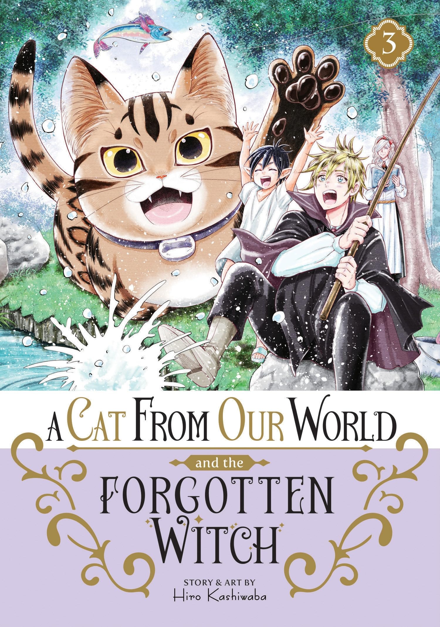 A Cat from Our World and the Forgotten Witch #3 cover