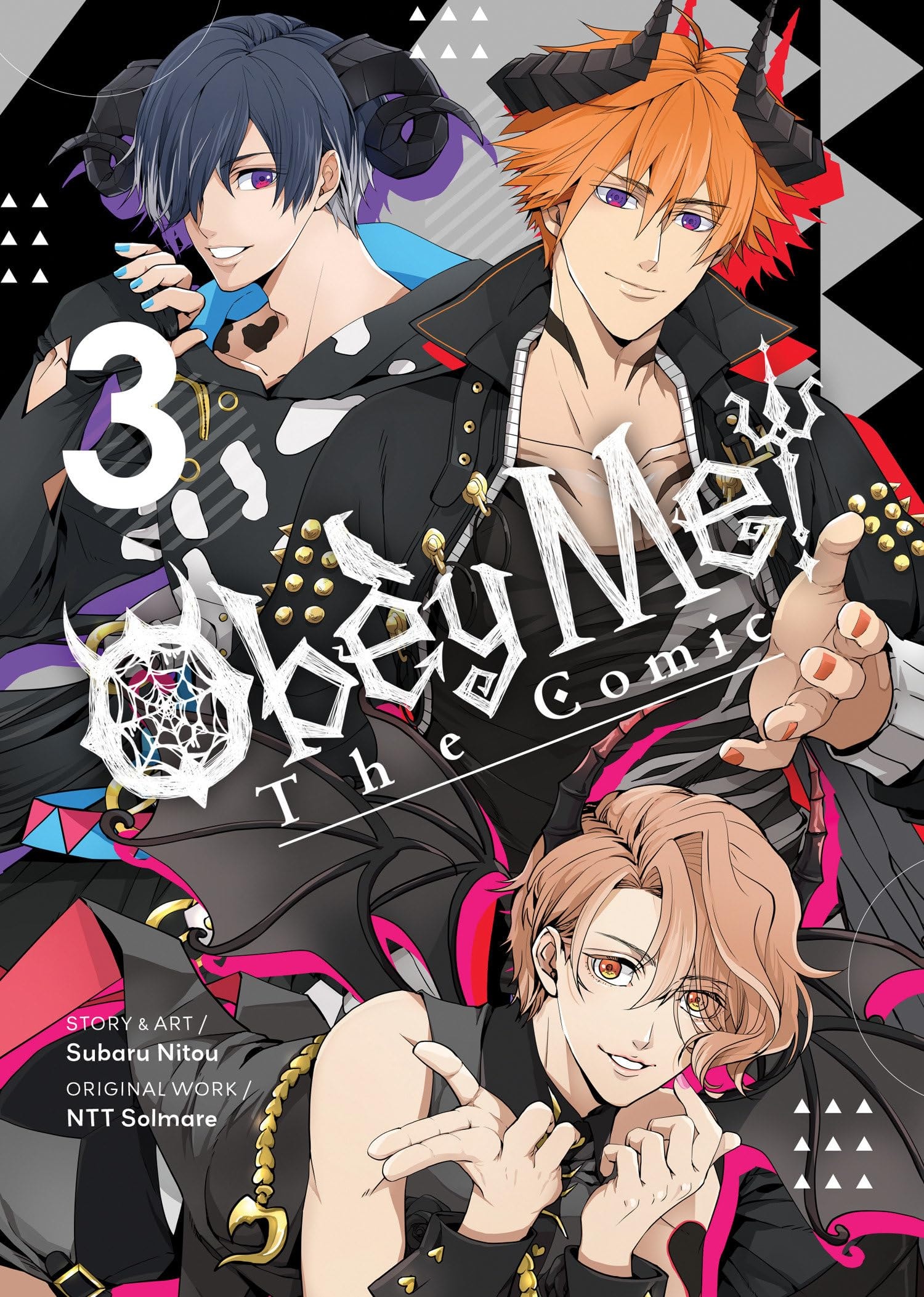 Obey Me! The Comic #3 cover