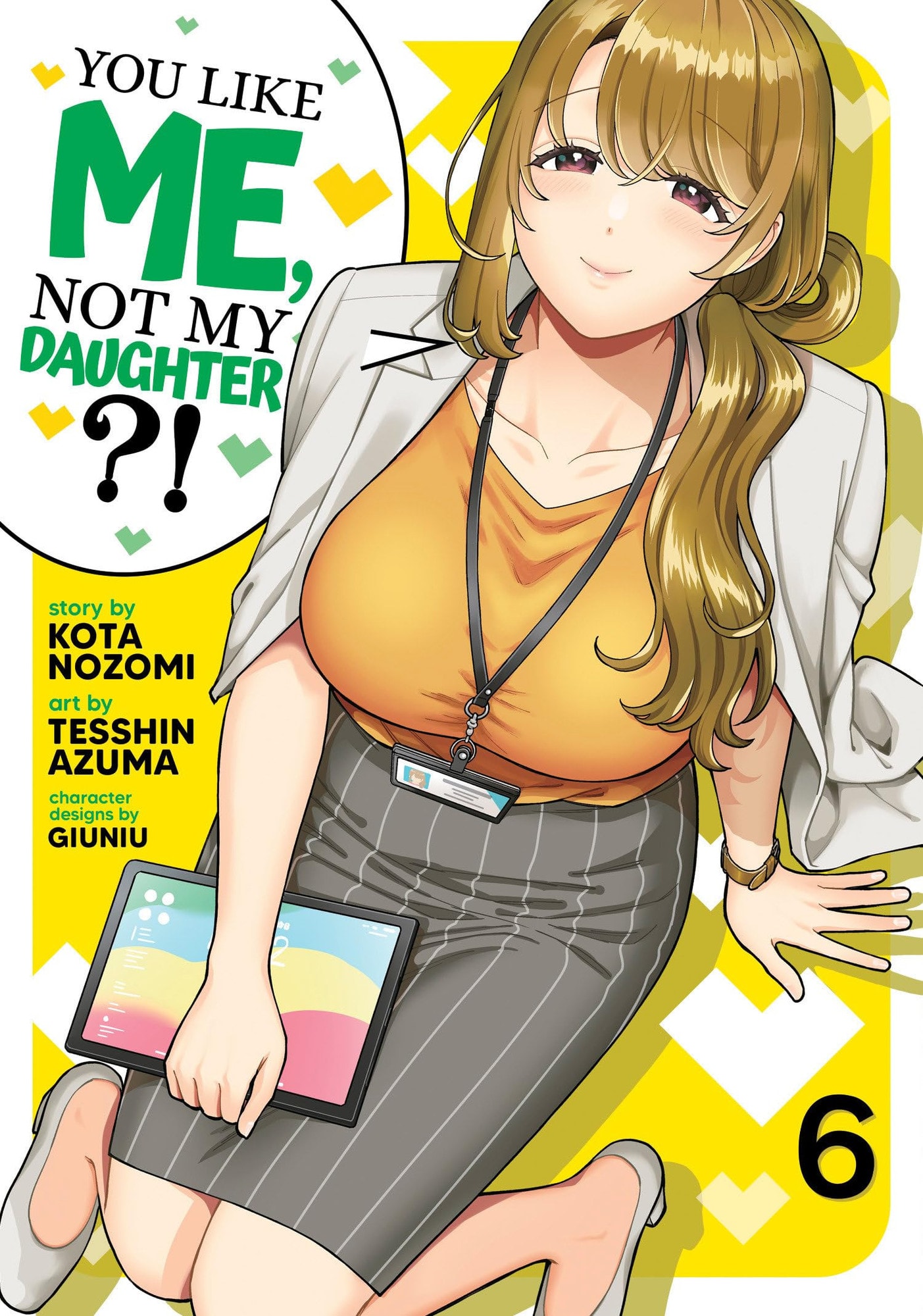 You Like Me, Not My Daughter?! #6 cover