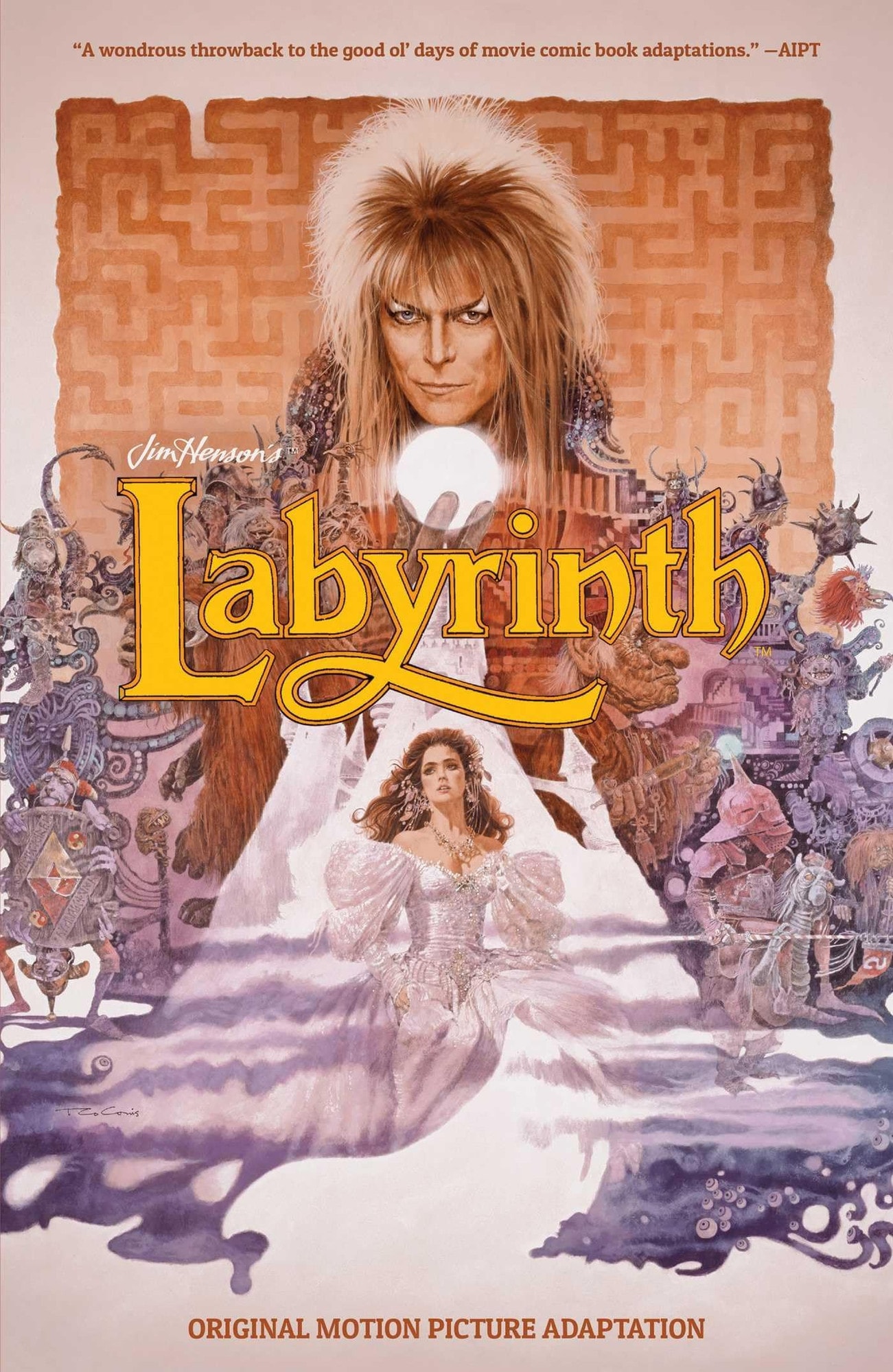 Labyrinth Original Motion Picture Adaptation #[nn] cover