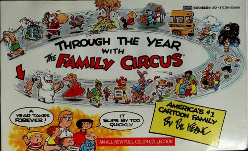 Through the Year with the Family Circus #90663 cover