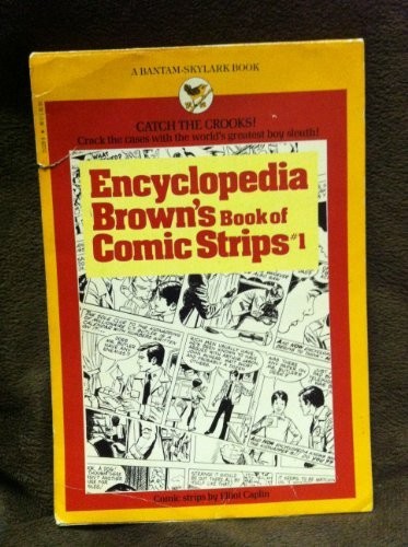 Encyclopedia Brown's Book of Comic Strips #1 cover
