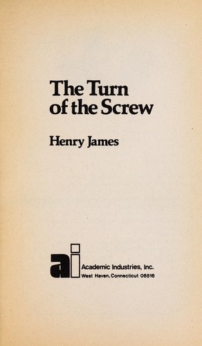 The Turn of the Screw #C60 cover