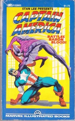The Marvel Comics Illustrated Version of Captain America #02883 cover