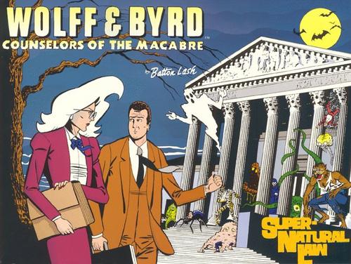 Wolff & Byrd, Counselors of the Macabre: Supernatural Law #[nn] cover