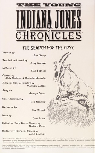Disney's Cartoon Tales: The Young Indiana Jones Chronicles