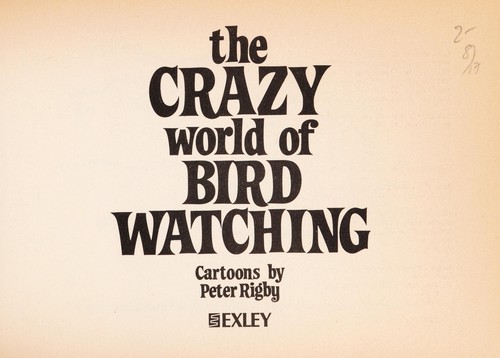 The Crazy World of Birdwatching #[nn] cover