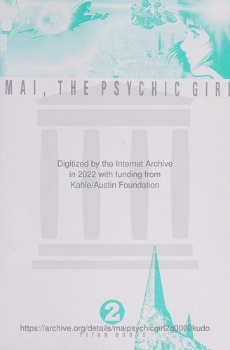 Mai the Psychic Girl #2 cover
