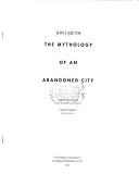 The Mythology of an Abandoned City #[nn] cover