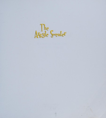 The Argyle Sweater #[nn] cover