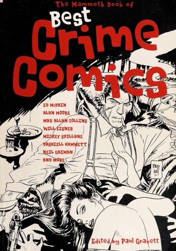 The Mammoth Book of Best Crime Comics #[nn] cover