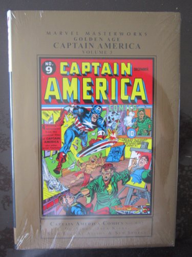 Marvel Masterworks: Golden Age Captain America #3 cover