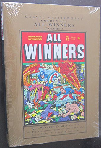Marvel Masterworks: Golden Age All-Winners Comics #3 cover