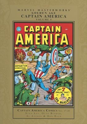 Marvel Masterworks: Golden Age Captain America #5 cover