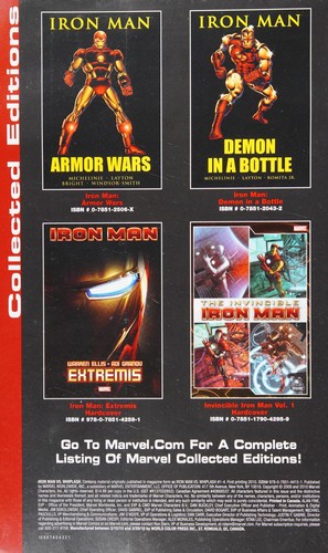 Iron Man vs. Whiplash #[nn] cover
