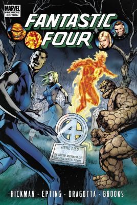 Fantastic Four by Jonathan Hickman #4 cover