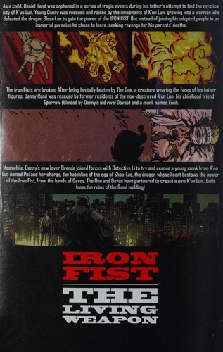 Iron Fist: The Living Weapon #2 cover