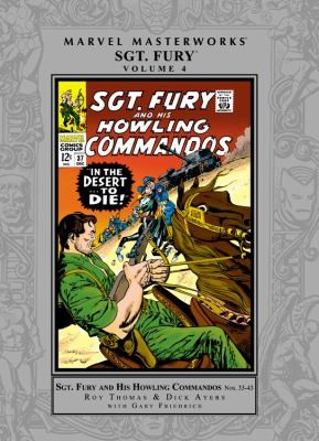 Marvel Masterworks: Sgt. Fury #4 cover
