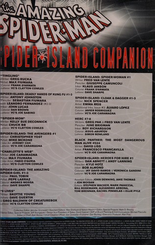 Spider-Man: Spider-Island Companion #[nn] cover