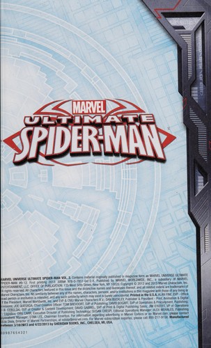 Marvel Universe Ultimate Spider-Man #3 cover