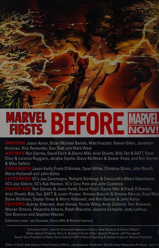 Marvel Firsts: Before Marvel Now! #[nn]