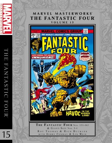 Marvel Masterworks: The Fantastic Four #15 cover