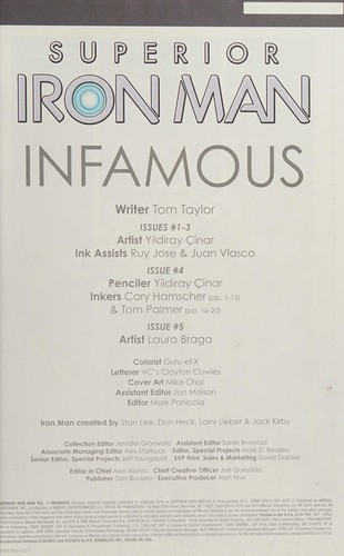 Superior Iron Man #1 cover