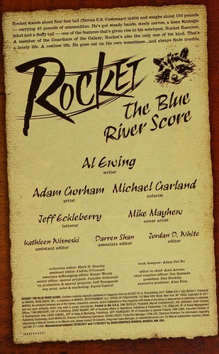 Rocket: The Blue River Score #[nn]