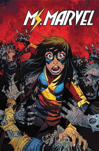 Ms. Marvel by Saladin Ahmed #2 cover