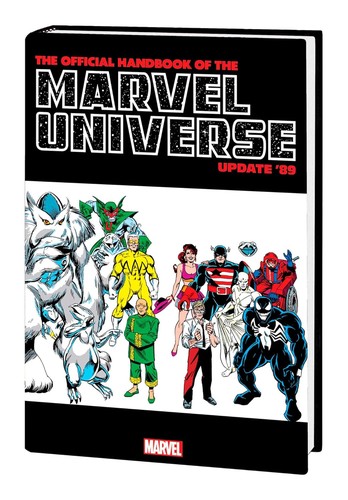 Official Handbook of the Marvel Universe: Update '89 Omnibus #[nn] cover