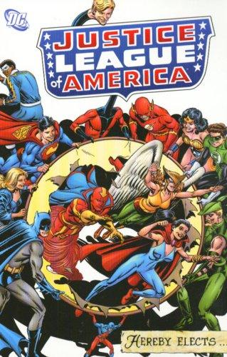 Justice League of America Hereby Elects... #[nn] cover