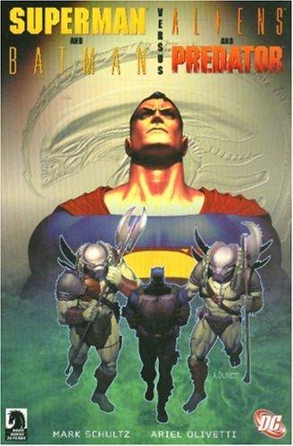 Superman and Batman vs. Aliens and Predator #[nn] cover