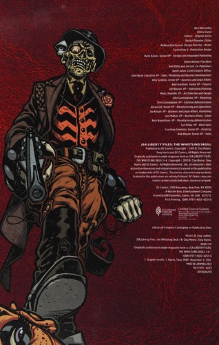 JSA Liberty Files: The Whistling Skull #[nn] cover
