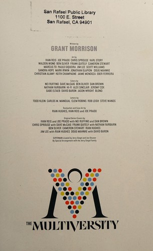 The Multiversity: The Deluxe Edition #[nn] cover