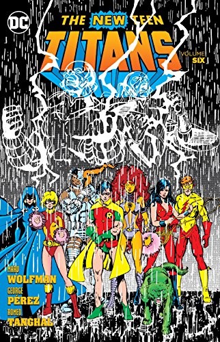 The New Teen Titans #6 cover