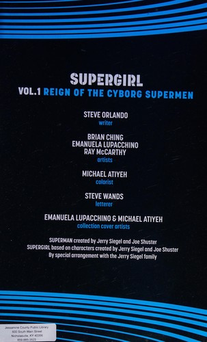 Supergirl #1 cover
