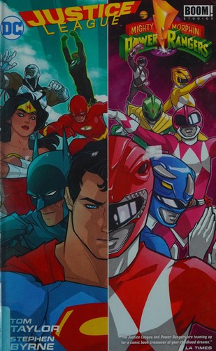 Justice League / Power Rangers #[nn] cover