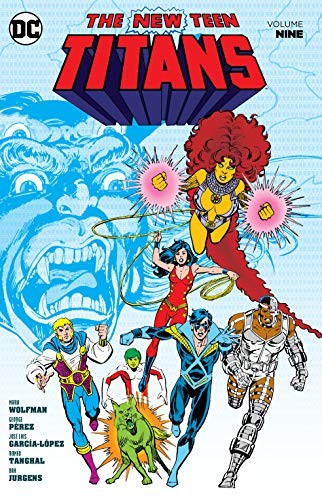 The New Teen Titans #9 cover
