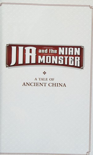 Jia and the Nian Monster #[nn] cover