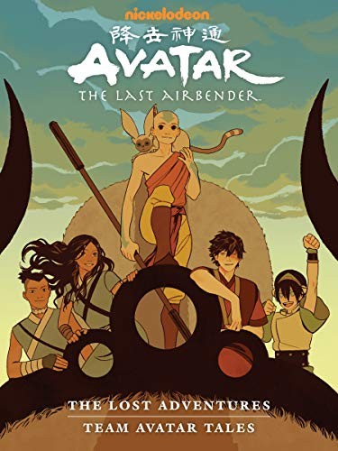 Nickelodeon Avatar: The Last Airbender - The Lost Adventures and Team Avatar Tales Library Edition #[nn] cover