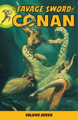 Savage Sword of Conan #7 cover