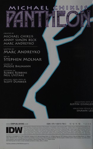 Pantheon #[nn] cover