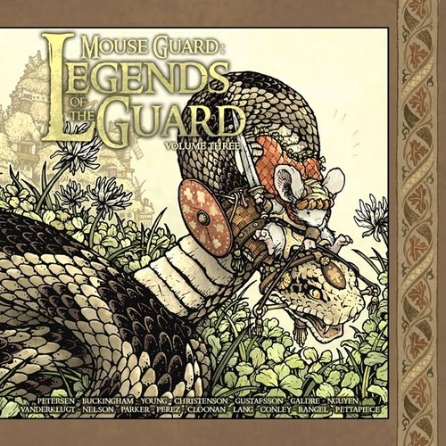 Mouse Guard: Legends of the Guard #3 cover