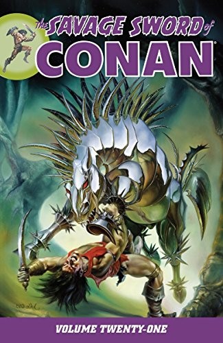 Savage Sword of Conan #21 cover