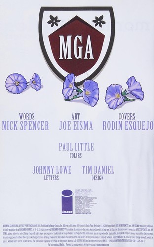 Morning Glories #8 cover