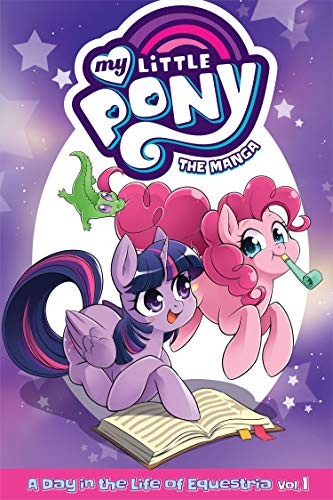 My Little Pony: The Manga – A Day in the Life of Equestria #1 cover