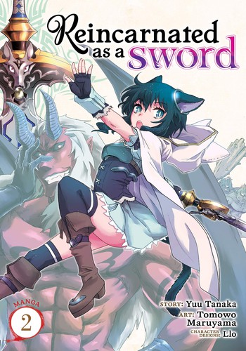 Reincarnated as a Sword #2 cover