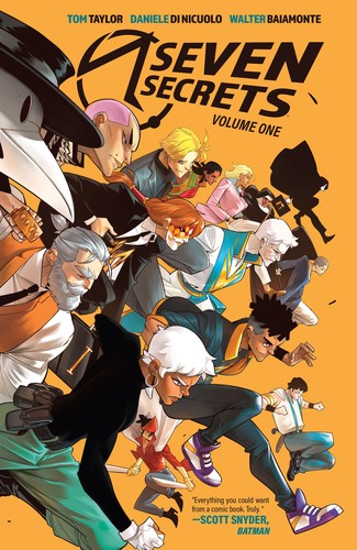 Seven Secrets #1 cover