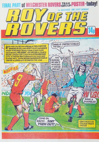 The Best of Roy of the Rovers The 1980s #[nn] cover